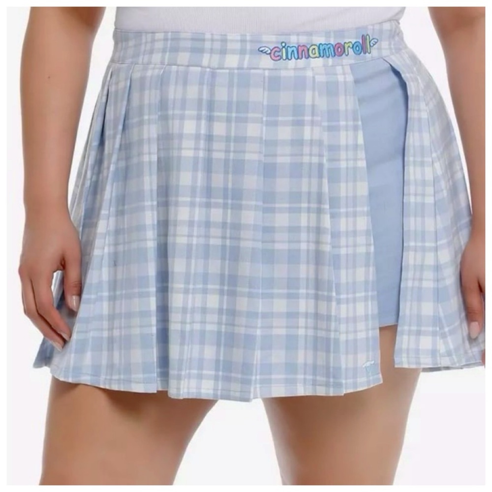 🚩NwT’s! Sanrio Cinnamoroll Skort Plus Size 4X Hot Topic Skirt/Shorts Relaxed Fit